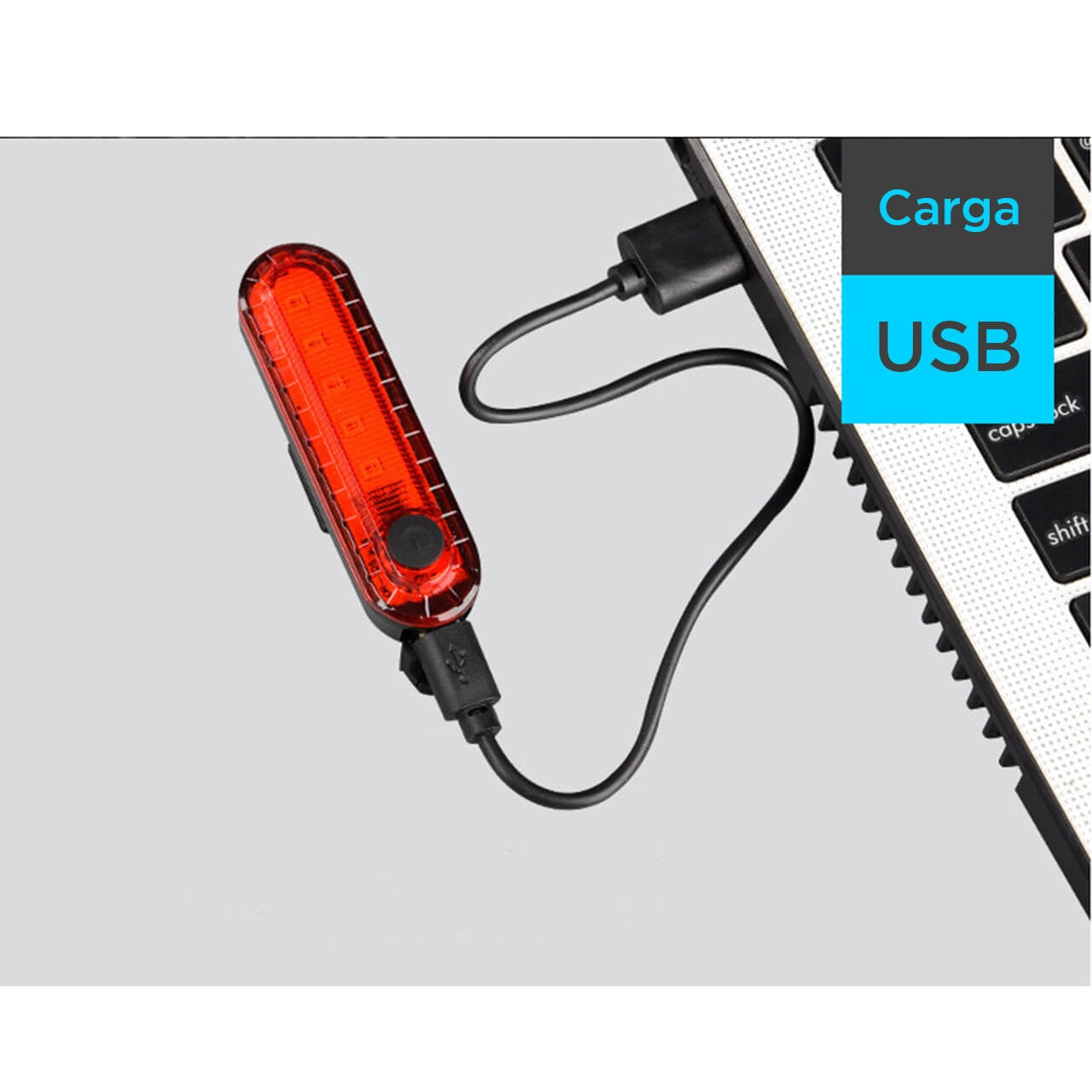 Luz Recargable para Bicicleta 3