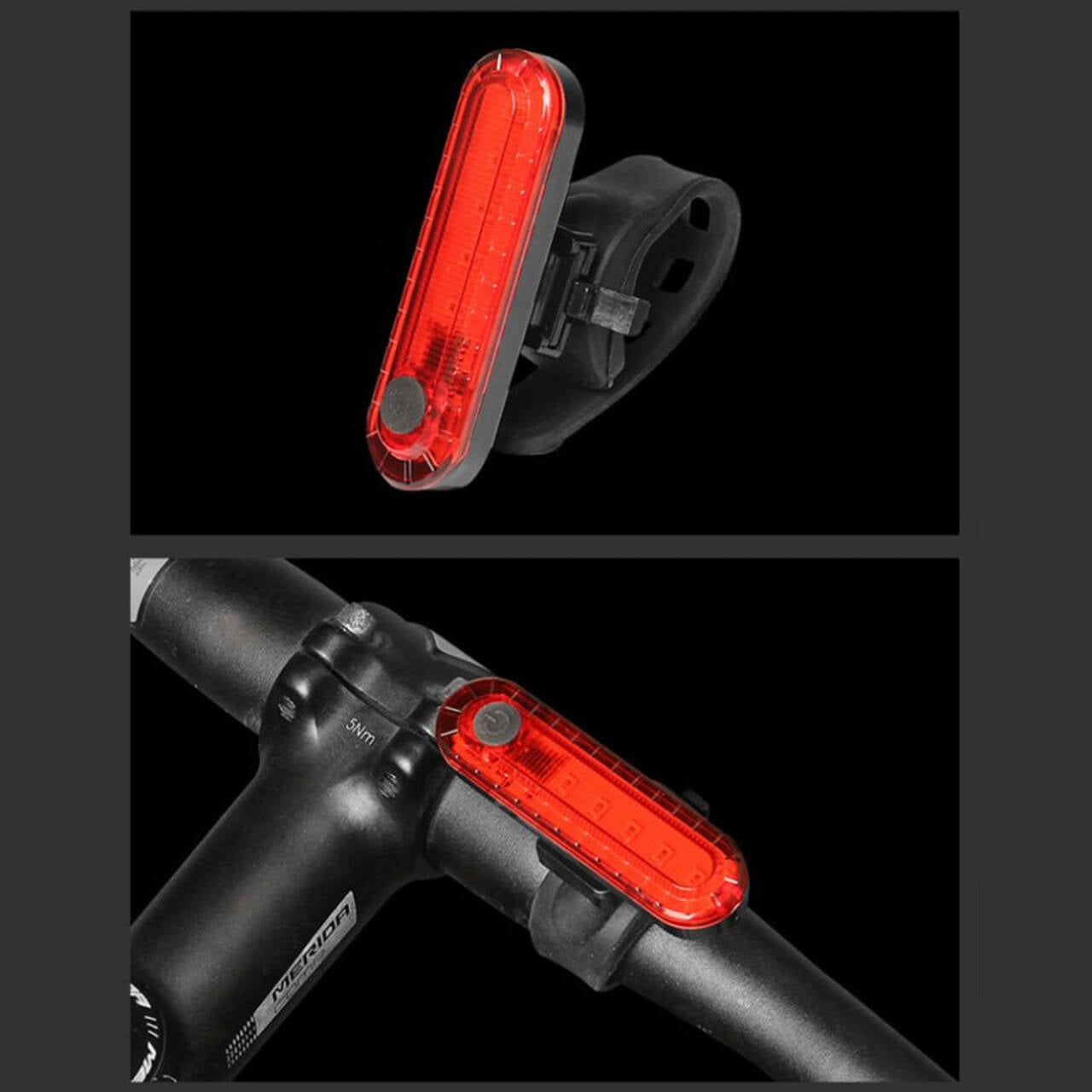 Luz Recargable para Bicicleta 3