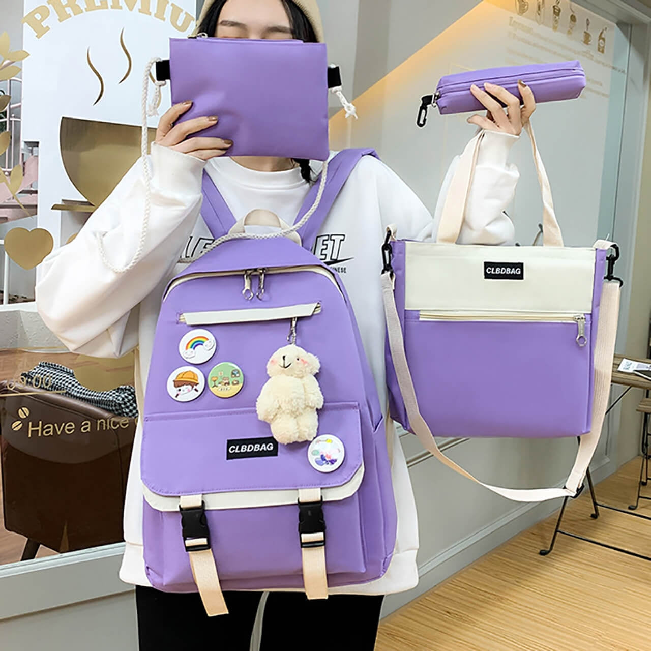 Set Morral Bolso