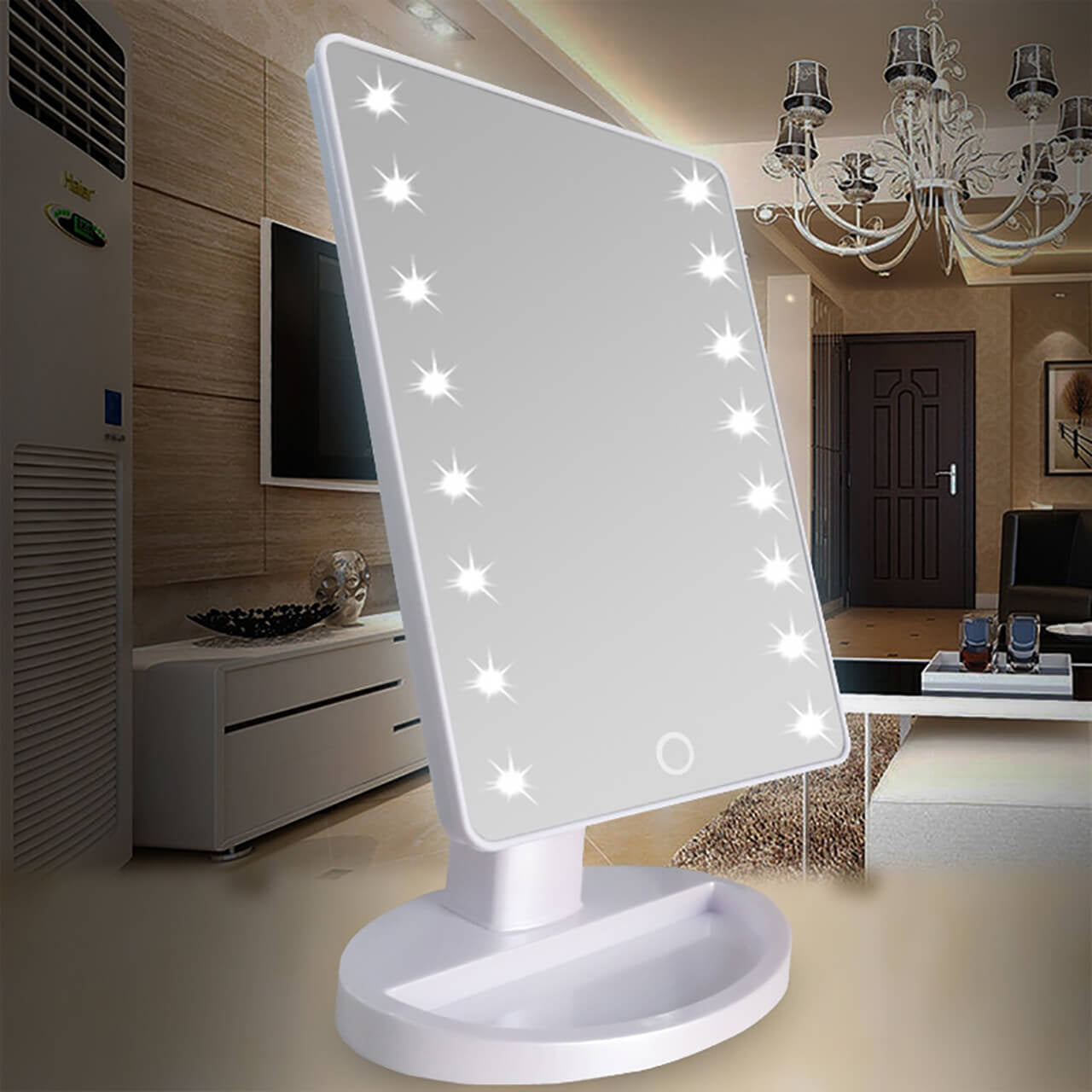 Espejo de Maquillaje Led