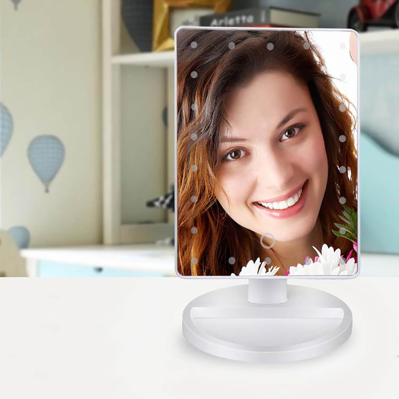 Espejo de Maquillaje Led