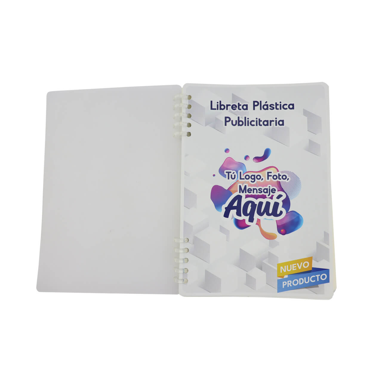 Libreta Plástica Publicitaria