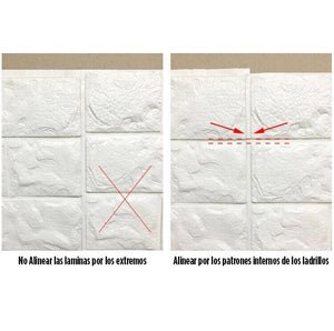 Panel Adhesivo 3D para Pared