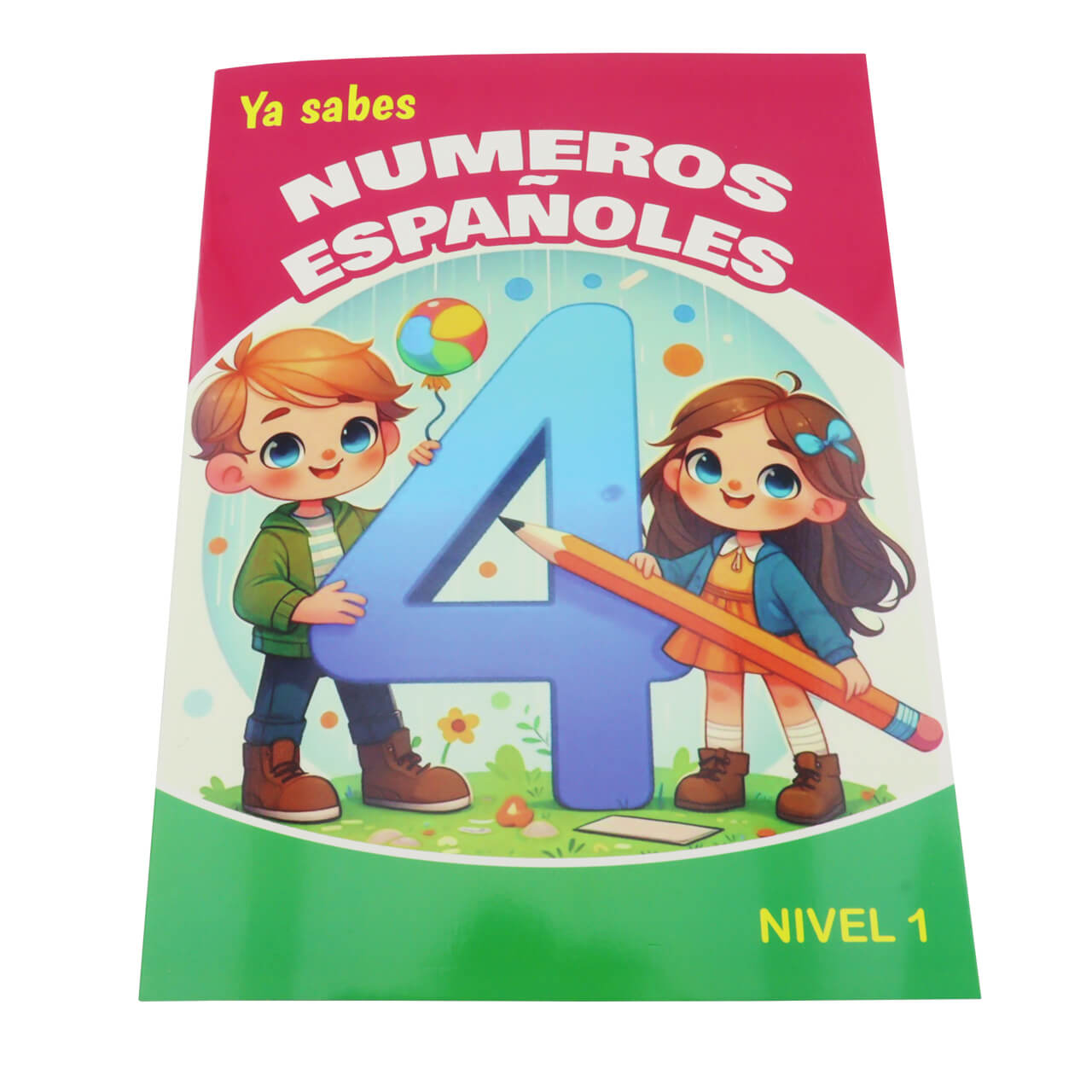 Cuaderno Para Colorear Numeros