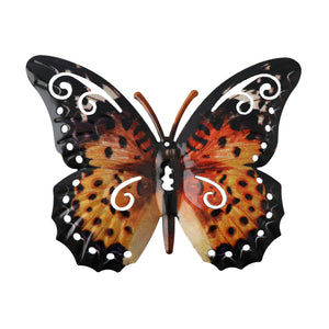 Mariposas En Metal Pvc Decoración