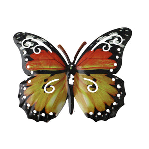 Mariposas En Metal Pvc Decoración