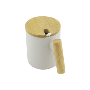 Mug Sublimacion Manija De Madera