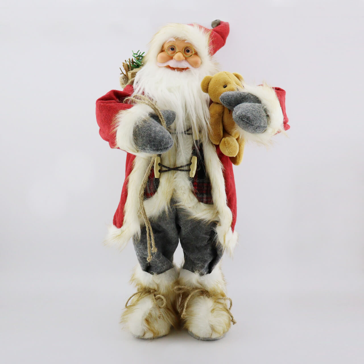 Papa Noel Movimiento Leñador 2