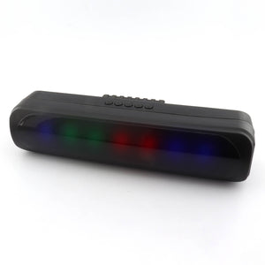 Parlante Bluetooth Luces Rectangular
